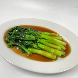คะน้าฮ่องกงผัดน้ำมันหอย