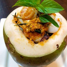 ห่อหมกทะเลมะพร้าวอ่อน