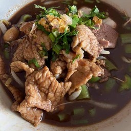 เกาเหลาหมู- นำ้ตก ( สูตรรังสิต )