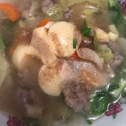 แกงจืดเต้าหู้หมูสับ