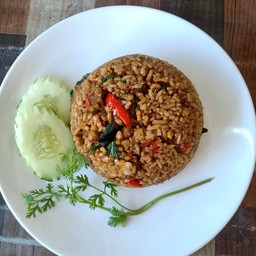 ข้าวคลุกกระเพรา