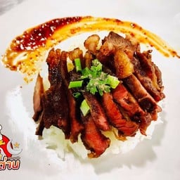 ข้าวไก่ย่างซอสสุลต่าน