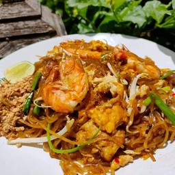 เจ๊พรผัดไทย&ราดหน้าหมูหมัก