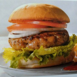 เบอร์เกอร์หมู Pork Buger