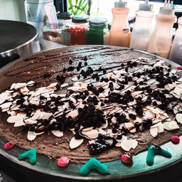 แป้งวนิลา แยมช็อคโกแลต อัลมอนด์ เม็ดช็อคชิพ