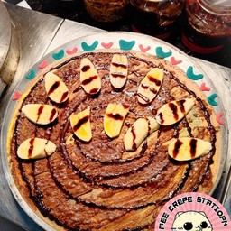 แป้งวนิลา นูเทลล่า กล้วยหอม