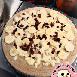 แป้งวนิลา ชีส กล้วยหอม ลูกเกด