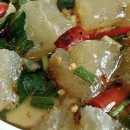 ต้มแซ่บเอ็นแก้วเนื้อ