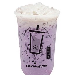 นมเผือกหอมเข้มข้นเย็น