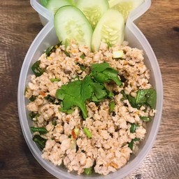 ลาบหมูสับ