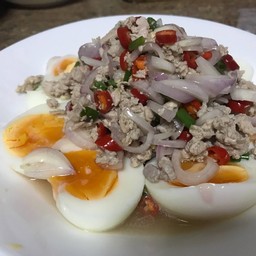 ไข่ต้มทรงเครื่อง (ไข่3ฟอง)