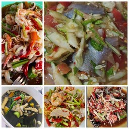 มาลองแดก...อาหารตามสั่ง ส้มตำ ยำ ดอนเมือง..สะพานปูน