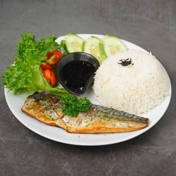 ข้าวหน้า ปลาซาบะเทอริยากิ