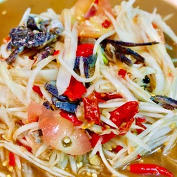 ป้าเพียรส้มตำอุบล ยำแซ่บ& คอหมูย่าง