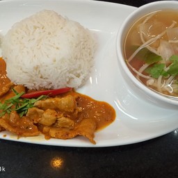 ชุดพะแนง+ต้มยำเห็ด