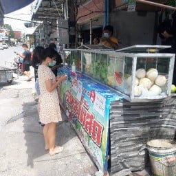 เอ๋ผลไม้สดในตำนาน @หน้าป้ายราชภัฎ