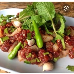 ก้อยหมูมะนาว(ดิบ)