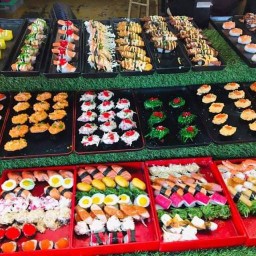 บ้านซูชิ ไข่หวาน (ถาดแดง) จะบังติกอ