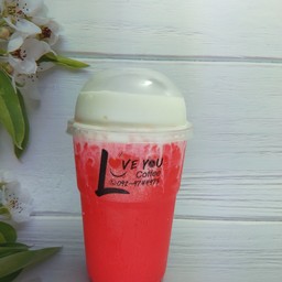 นมสดสตรอเบอรี่