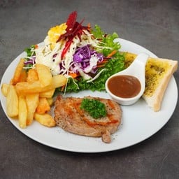 สเต็กหมูนุ่ม