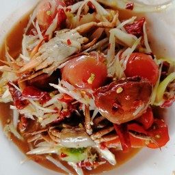 กระเพราสี่สหาย&ส้มตำ