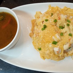 ชุดแกงพริกหมู+ไข่ข้นกุ้ง