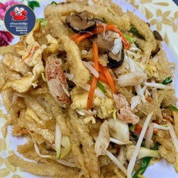 กระเพาะปลาผัดแห้ง