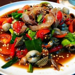 ครัวบุญหล้ามหาสารคาม (ส้มตำ  อาหารไทยอีสาน)  ส้มตำ ซ.2  9/285 อารดาไพร์ม นาป่า