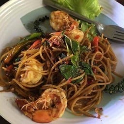 สปาเก็ตตี้ขี้เมากุ้ง
