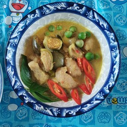 แกงเขียวหวานปลากาย