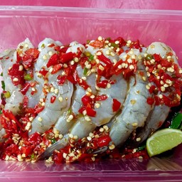 ว้าว..ยำกุ้งสด..ล้นๆ ชุดใหญ่