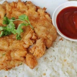 ข้าวไข่เจียวหมูสับ