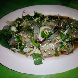 ลาบกุ้งดิบ