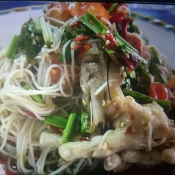 ตำซั่วตีนไก่