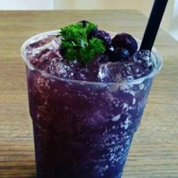 Blueberry Soda บลูเบอรี่โซดา