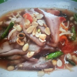 ตำคอหมูย่าง