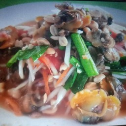 ตำหอยแครง