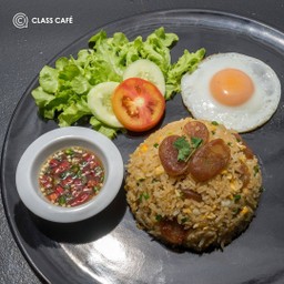 ข้าวผัดกุนเชียงไข่ดาว