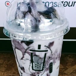 บลูเบอร์รี่นมสดฮอกไกโดปั่น