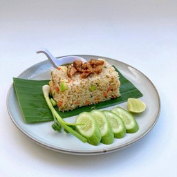 1 แถม 1 ข้าวผัดคะน้าปลาเค็ม