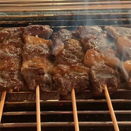 เนื้อเสียบไม้