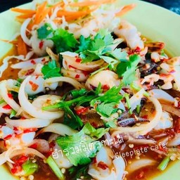 ยำปลาหมึก