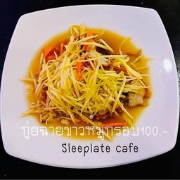 กุ๊ยฉ่ายขาวหมูกรอบ