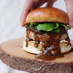 The daddy Pork burger
