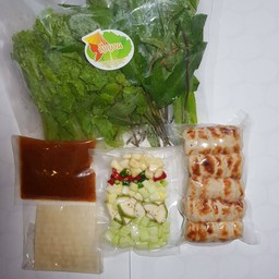 แหนมเนืองชุด 5 ไม้