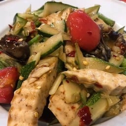 ตำแตง ปลาร้า หมูยอ