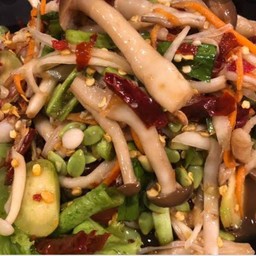 ตำเห็ดปลาร้า