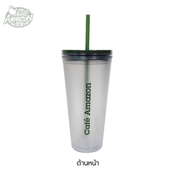 Café Amazon Everyday Use Tumbler แก้วพลาสติก ลายตัวอักษร คาเฟ่ อเมซอน