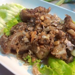 กระดูกอ่อนทอดกระเทียม