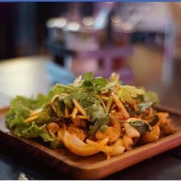 ยำหมูชาวสวน